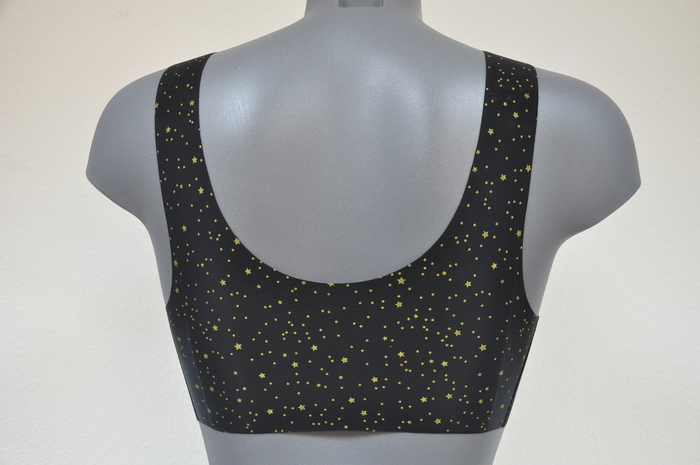Sloggi Zero Feel Stars noir soutien-gorge sans armatures en dentelle