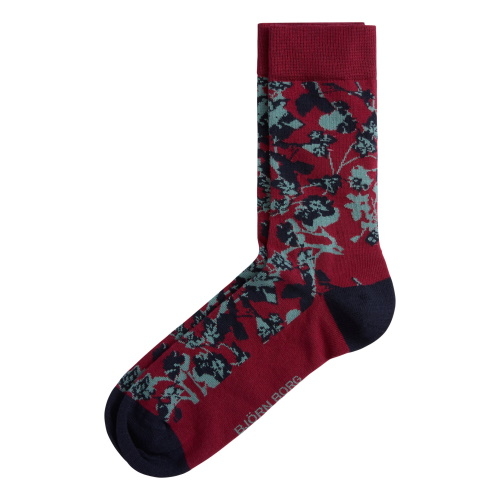 Björn Borg Fleur bordeaux chaussettes