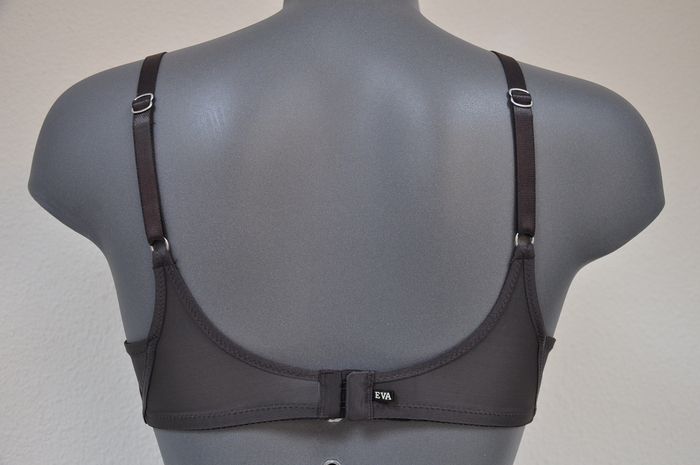 Eva Mesh Me Up gris soutien-gorge sans armatures en dentelle