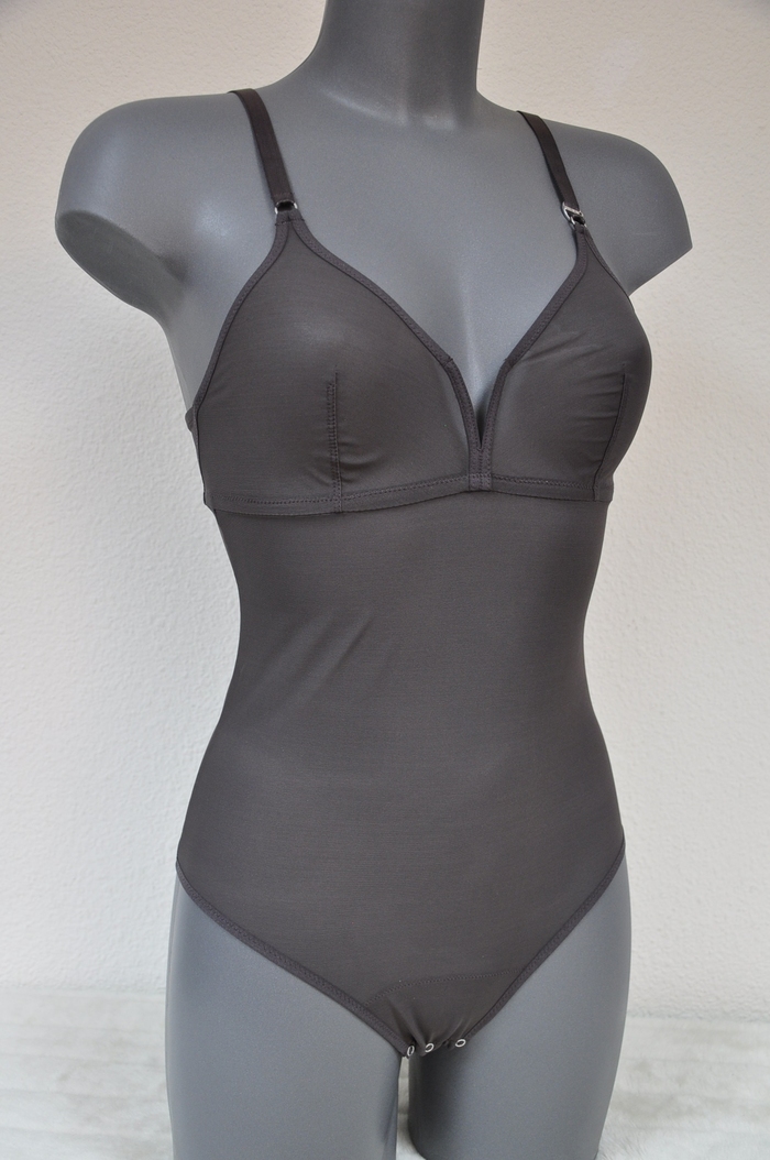 Eva Mesh Me Up gris corselet