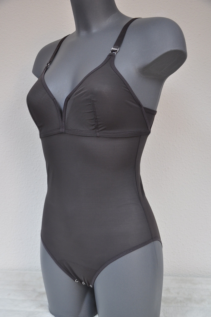 Eva Mesh Me Up gris corselet