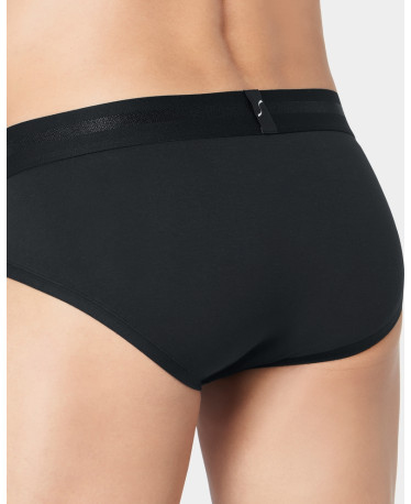 Sloggi Hommes Zero Feel noir slip pour hommes