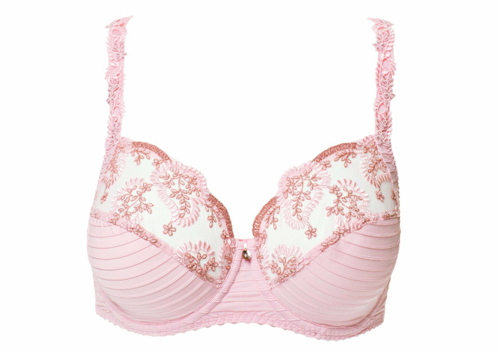 Louisa Bracq Elise saumon rose soutien-gorge sans forme
