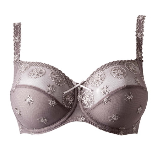 Louisa Bracq Chantilly taupe soutien-gorge sans forme