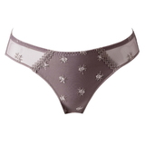 Louisa Bracq Chantilly taupe slip