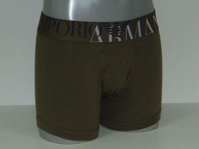 Armani Hommes Contour kaki boxer