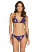Maillots de bain Sapph Menton bleu marine haut de bikini préformé