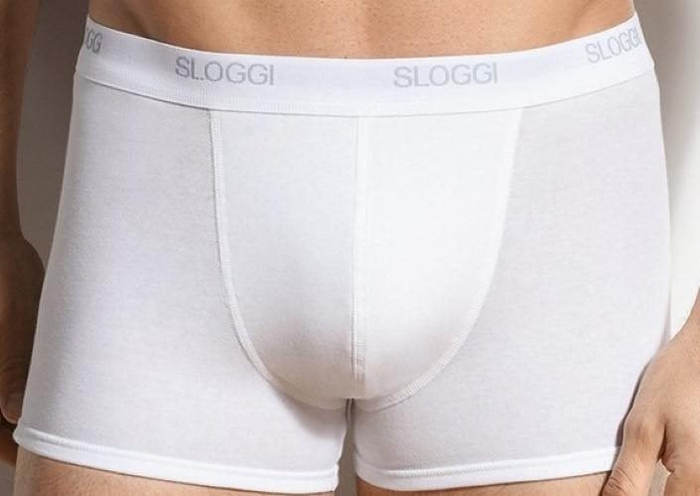 Sloggi Hommes Basic blanc boxer