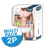 Sloggi Hommes Basic gris slip pour hommes