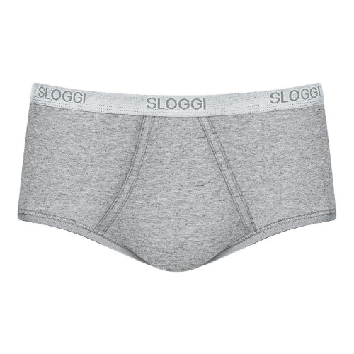 Sloggi Hommes Basic gris slip pour hommes