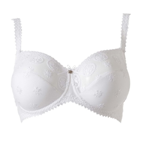 Louisa Bracq Chantilly blanc soutien-gorge sans forme