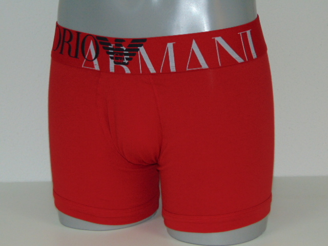 Armani Hommes Contour rouge boxer