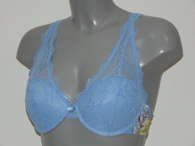 Armani Ladies Floral Blue bleu soutien-gorge push up