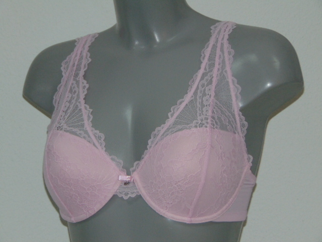 Armani Ladies Heavenly Pink bébé rose soutien-gorge push up