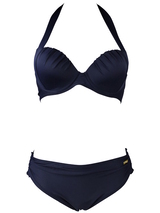 Mila Paradise B/C cup bleu marine/bleu set