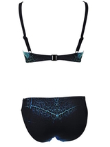 Mila Peacock Pride noir/print set