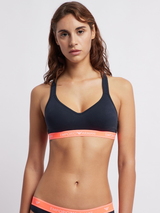 Armani Ladies Armani Sport bleu marine soutien-gorge sans armatures en dentelle