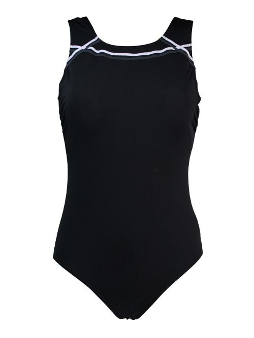 Lentiggini Basic noir/print maillot de bain
