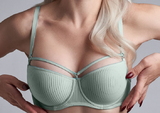Marlies Dekkers Space Odyssey bleu glacier soutien-gorge rembourré