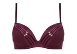 Maillots de bain Marlies Dekkers Velvet Kiss violet bikinitop push up