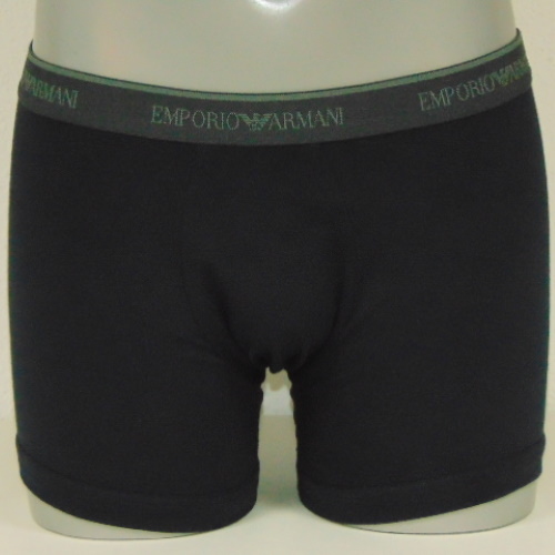 Armani Hommes Basamento bleu marine boxer