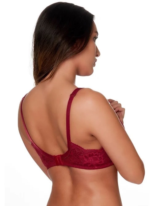 After Eden D-Cup & Up Faro rouge soutien-gorge rembourré