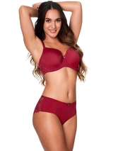 After Eden D-Cup & Up Faro rouge shortie
