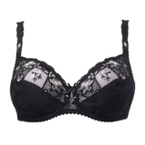 Louisa Bracq Marie-Antoinette noir soutien-gorge sans forme
