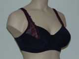 Elbrina Helen bleu marine/rouge soutien-gorge sans forme