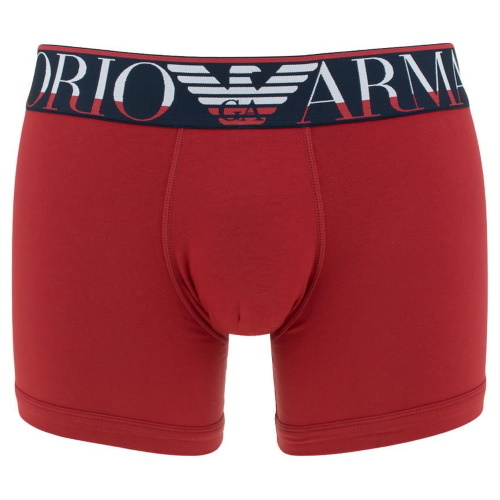 Armani Hommes Logo rouge boxer