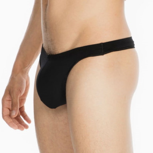 HOM Freddy noir string pour hommes