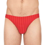 HOM Chic rouge slip pour hommes