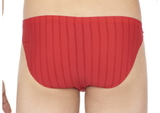 HOM Chic rouge slip pour hommes