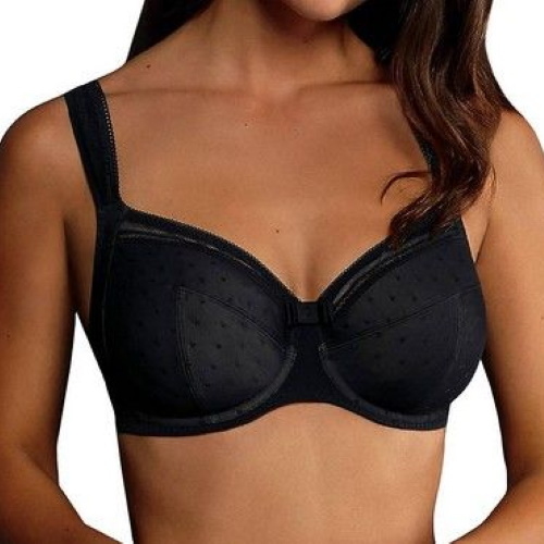 Rosa Faia Emily noir soutien-gorge sans forme