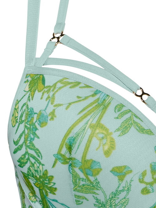 Marlies Dekkers Jardin des Herbes vert/print soutien-gorge rembourré