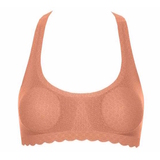 Sloggi Zero Feel Lace saumon rose soutien-gorge sans armatures en dentelle