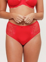 LingaDore Quotidien Maxi Slip rouge haut slip