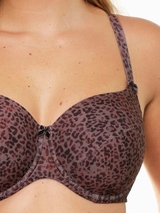 LingaDore Magic marron/print soutien-gorge rembourré