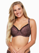 LingaDore Magic marron/print soutien-gorge sans forme
