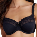 Rosa Faia Lupina noir soutien-gorge sans forme