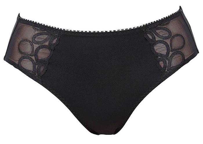 Rosa Faia Lupina noir slip
