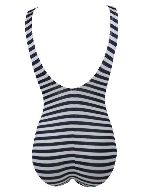 Lentiggini Fancy Stripe noir/blanc maillot de bain