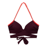 Plage de LingaDore Journey bordeaux soutien-gorge bikini corbeille
