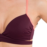 Plage de LingaDore Journey bordeaux soutien-gorge bikini corbeille