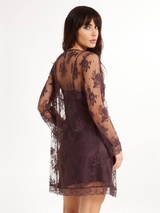 LingaDore Night La Notte mauve kimono