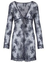 LingaDore Night La Notte bleu kimono