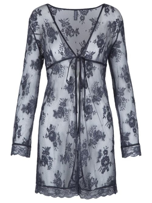 LingaDore Night La Notte bleu kimono