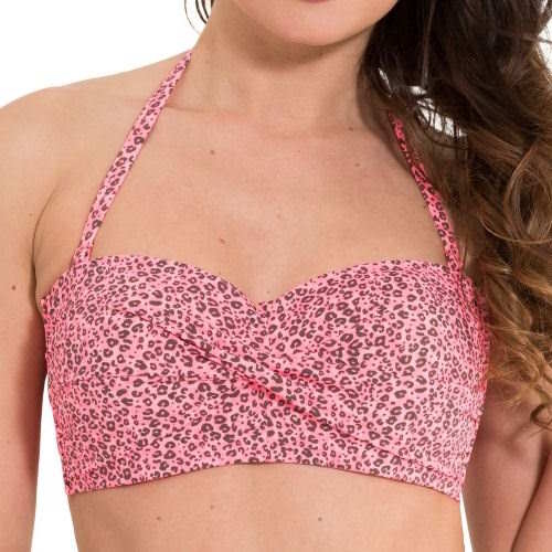 Plage de LingaDore Festival rose soutien-gorge bikini corbeille