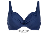Maillots de bain Rosa Faia Hermine bleu marine soutien-gorge bikini corbeille