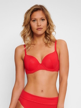 Plage de LingaDore Eden rouge haut de bikini préformé